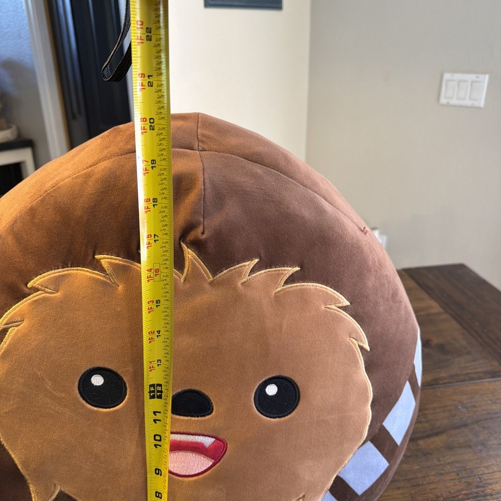 Chewbacca Squishmallow 20" Star Wars Plush Kellytoy - Picture 2 of 12
